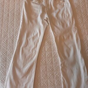 Frame Denim Women's Cream Ankle & Cropped Jeans